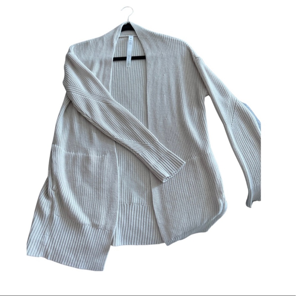 Lululemon cardigan in oatmeal XS/SM